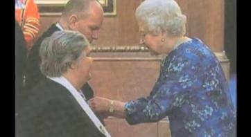 Receiving an OBE &amp; Meeting the Queen